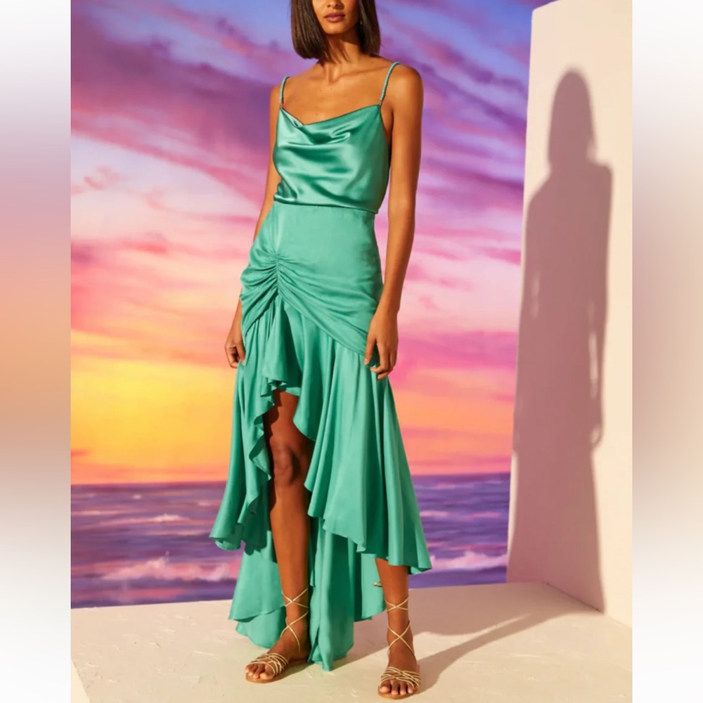 NWT Cami nyc emerald top and skirt set